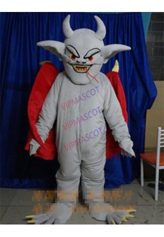 Halloween Devil Mascot Vampire Bat Mascot Costume Bloodsucker Anime Cosplay Fancy Party Dress Theme Mascotte Carnival Costume
