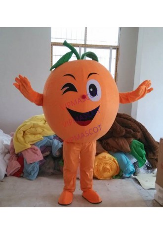 Orange Fruit Mascot Costume Suit Size Mascot Costume Suit Fancy Dress Cartoon Character Party Outfit Suit