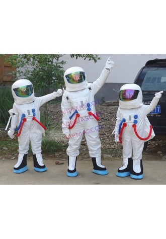 Space Suit Mascot Costume Astronaut Mascot Costume with Backpack Glove shoes Engineering Costume Career play