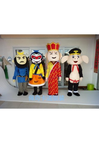 Journey to the West Mascot Costumes Cartoon Apparel costumes Cartoon Apparel costumes Halloween Birthday Party