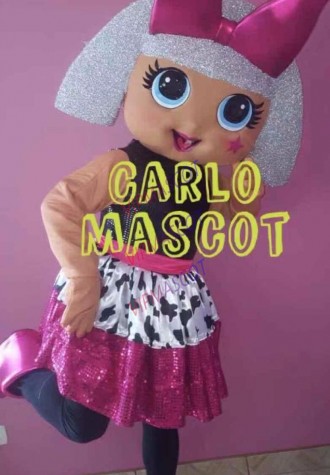 Hot sale Adult baby doll child mascot costume cartoon mascot suit custom mascot dress fancy dress costumes party costumes