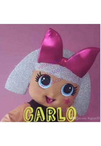 Hot sale Adult baby doll child mascot costume cartoon mascot suit custom mascot dress fancy dress costumes party costumes