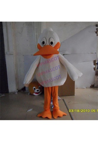 Duck Duckling Mascot Costume Adult Cartoon Character Outfit Suit Play Costume Christmas Halloween Fancy Dress