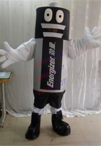 Hot Sale Battery Mascot Cute Character Adult Lovely Battery Mascot Costume Fancy Dress Halloween Party Costume