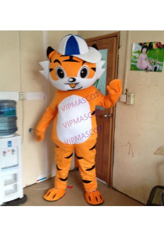 Mascot Adult Costume Tiger Mascot Costume High Quality Tiger Mascot Costume Fancy Carnival Party Apparel