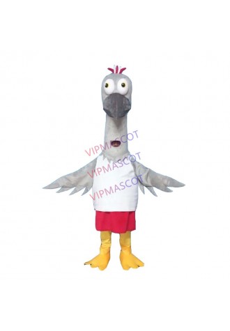 Crane Bird Costume Cosplay Outfits Adult Women Men Cartoon Mascot costume For Carnival Festival Commercial Activity