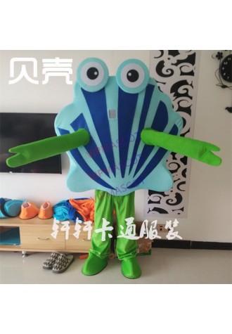 Blue Shell Mascot Costumes Cosplay Unisex cartoon Apparel Cosplay