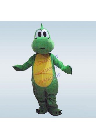 Green Dragon Dinosaur Mascot Costume Dinosaur Fancy Costume Cosplay Mascotte for Adults Gift for Halloween Carnival party