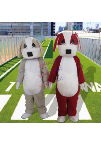 Dog Mascot Character Costume Cartoon Dog Mascotte Costume Halloween Fancy Dress Suit Animal Mascot Costumes for Sale Adult Size