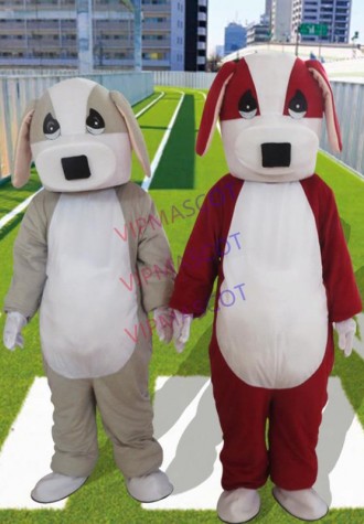 Dog Mascot Character Costume Cartoon Dog Mascotte Costume Halloween Fancy Dress Suit Animal Mascot Costumes for Sale Adult Size
