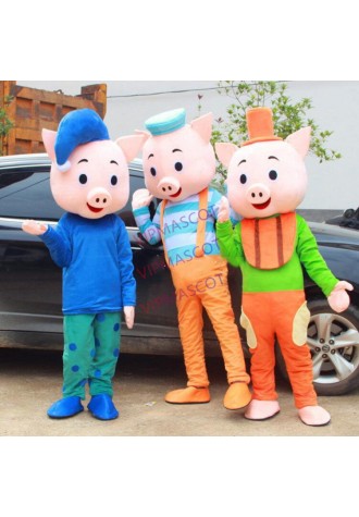 Classic west Pig Mascot Costume Adult Size Cosplay Halloween Party Fancy Dress Outfits Advertising Carnival Christmas Costume