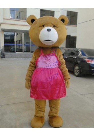 Teddy Bear cartoon Mascot Costume Suits Cosplay Party Game Dress Outfits Advertising Carnival Halloween Xmas Easter Adult Size