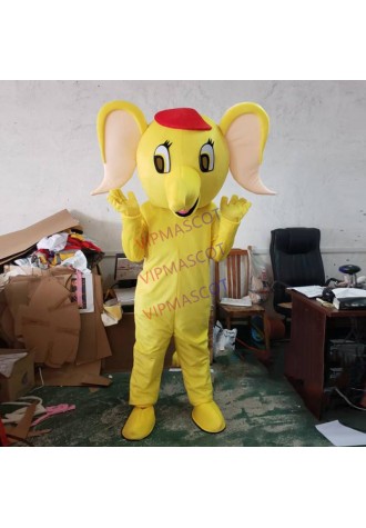 New Elephant Mascot Costume  Professional Quality for Adult Halloween Purim Party Fancy Dress Advertising Cartoon Suit