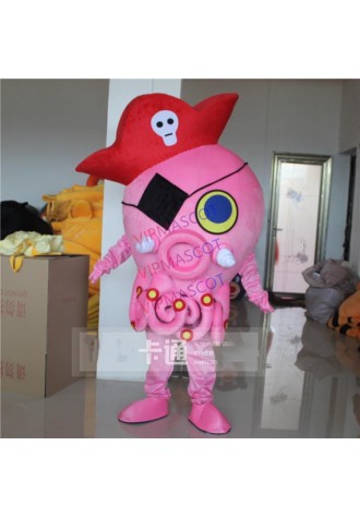 Octopus Mascot Costumes Cartoon Octopus Mascot Apparel Birthday Party for Adults Gift for Halloween Carnival Party Can Add Logo