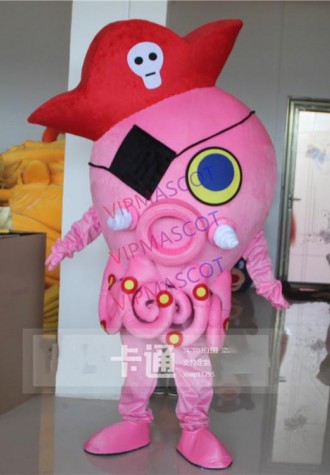 Octopus Mascot Costumes Cartoon Octopus Mascot Apparel Birthday Party for Adults Gift for Halloween Carnival Party Can Add Logo