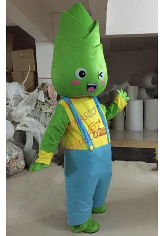 Banboo Bamboo Shoot Mascot Costume Adult Cartoon Apparel Birthday Party Masquerade Dress Wedding Marriage Halloween Costumes
