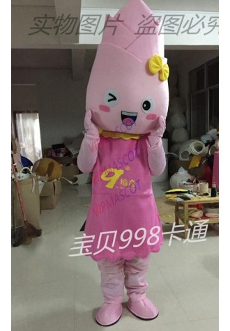Banboo Bamboo Shoot Mascot Costume Adult Cartoon Apparel Birthday Party Masquerade Dress Wedding Marriage Halloween Costumes