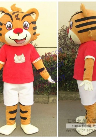 New Tigress Tiger Mascot Costume Animal Cartoon Character Mascot Costume Halloween Party Fancy Dress Carinval Outfit Adult Size