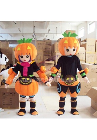New Style Halloween Pumpkin Mascot Costume Vegetables Mascot Costumes Adult Cartoon Fancy Dress for Carnival Masquerade