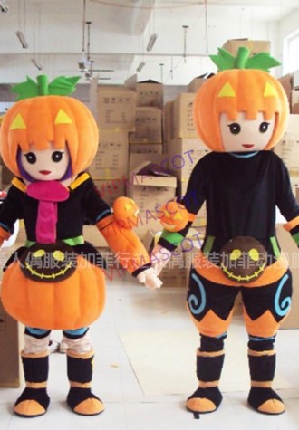 New Style Halloween Pumpkin Mascot Costume Vegetables Mascot Costumes Adult Cartoon Fancy Dress for Carnival Masquerade