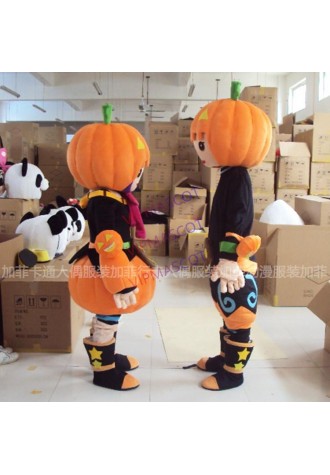 New Style Halloween Pumpkin Mascot Costume Vegetables Mascot Costumes Adult Cartoon Fancy Dress for Carnival Masquerade