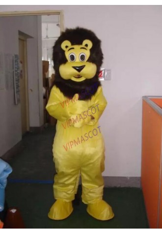 Lion king Mascot Lion Mascot Costume Character Feature Costume Fancy Dress Outfit Halloween Cosplay party