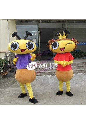 Ant Cosplay Mascot Costumes 6 Style Cartoon Apparel Cosplay Carnival Outfit Adult Size Christmas Party Suit