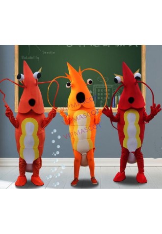 Lobster Mascot Coutume Fancy Dress Walking Cartoon Mascot Costume Halloween Custom Performance Costume performance props