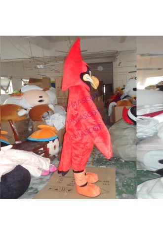 Red Falcon Mascot Costume Cartoon Character Eagle Bird Mascot Mascota Outfit Suit Fancy Dress Suit adult