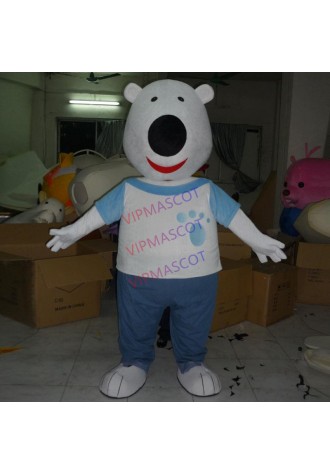 100% real figure shot  bear mascot costume cosplay