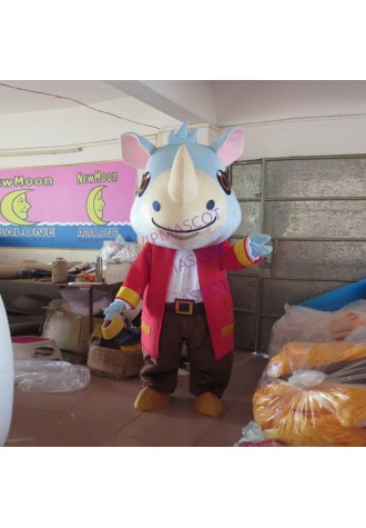 Rhino mascot costume cartoon costumes