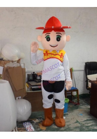 Jessie Mascot Cartoon Fancy Dress Suit Toy Story Character Cartoon performance props