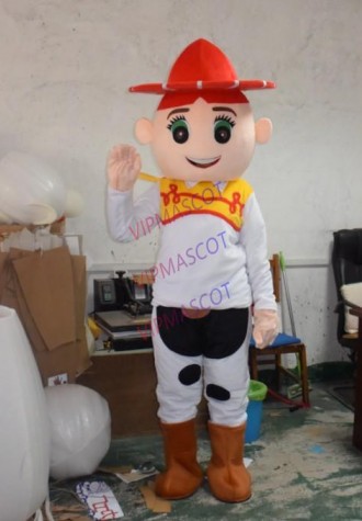 Jessie Mascot Cartoon Fancy Dress Suit Toy Story Character Cartoon performance props