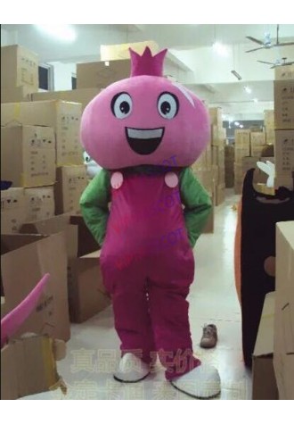 Pomegranate Mascot Costume Plant Cartoon Mascot Costume Activity Fruit Walking Props Doll Advertising Show
