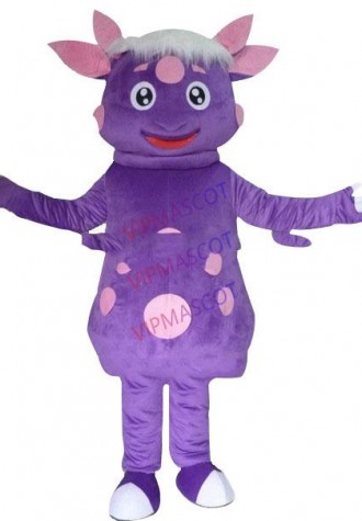 mascot purple Sheep Animal Mascot Costume Christmas Easter Holiday Sheep Animal Mascotte Outfit Suit