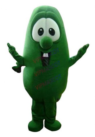 mascot Cucumber Vegetable Mascot Adult Cartoon Character Costume Cucumber Mascotte Outfit Suit Fancy Dress