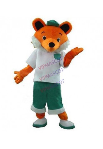 mascot Orange Fox Mascot Costume Adult Size Fox Cosply Carnival Costume Fancy Dress