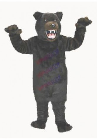 mascot Fierce Grizzly Bear Mascot Costume Adult Size Mascotte Outfit Suit Party Carnival Fancy Dress