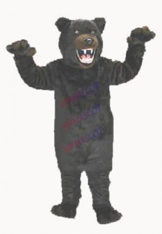 mascot Fierce Grizzly Bear Mascot Costume Adult Size Mascotte Outfit Suit Party Carnival Fancy Dress