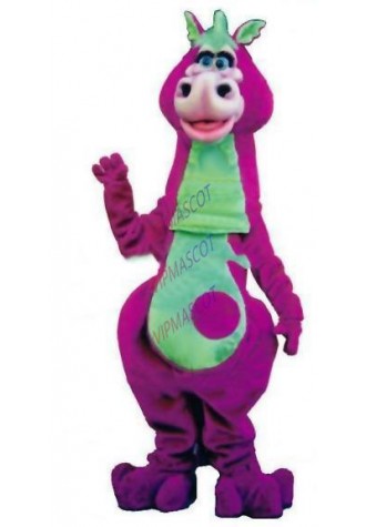mascot Long Neck Da Dragon Mascot Costume Cartoon Character carnival costume fancy Costume party