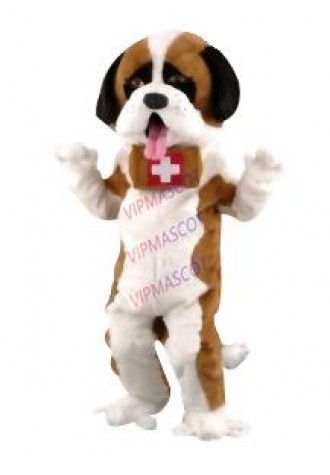 mascot St. Bernard Dog mascot costume custom costume cosplay Cartoon Character carnival costume fancy Costume party