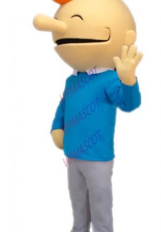 MASCOT long nose boy mascot costume custom fancy costume anime cosplay kits mascotte theme fancy dress carnival costume