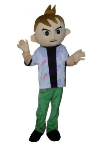 cosplay costumes Ben10 boy mascot costume adult size ben10 mascot costume free shipping