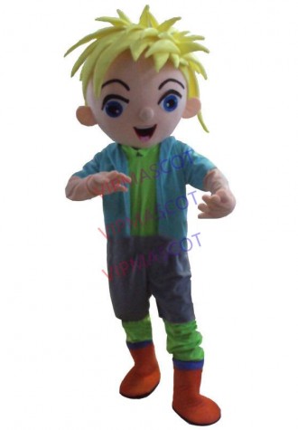 Professional New style boy Mascot Costume Fancy Dress Adult Size