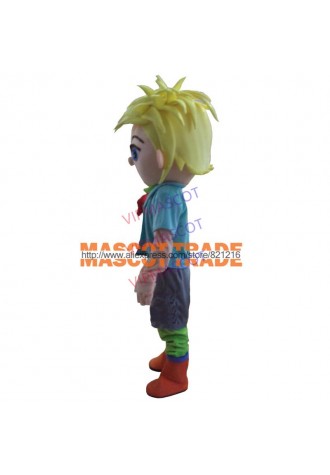 Professional New style boy Mascot Costume Fancy Dress Adult Size