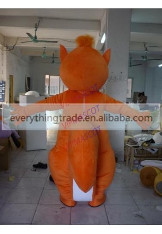 Hot sale Cute Adult cartoon lovely orange mouse mascot costume fancy dress costumes party costumes