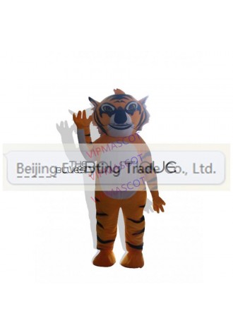 New arrival Foam Adult cartoon character cute brown tiger Mascot Costume Halloween party costumes adult size