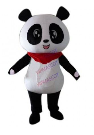 New arrival Adult cute big eyes panda mascot fancy dress suit costumes cartoon party costumes adult size