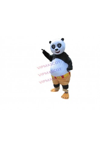 New arrival Cute Cartoon Character New Kung Fu Panda Adult Mascot Costume fancy dress
