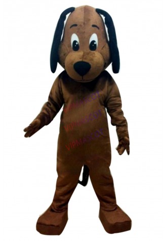 New arrival Cute Cartoon Character Adult Dog Brown Performance Mascot Costume Adult Size HOT SALE